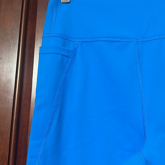 NWT ADDISON BAY blue leggings Size L - Picture 2 of 9